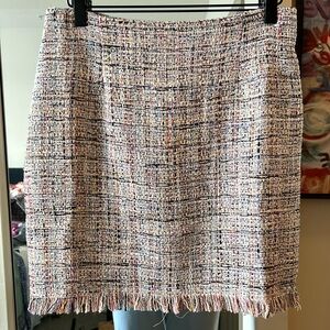 Pink Lily, Tweed Skirt.